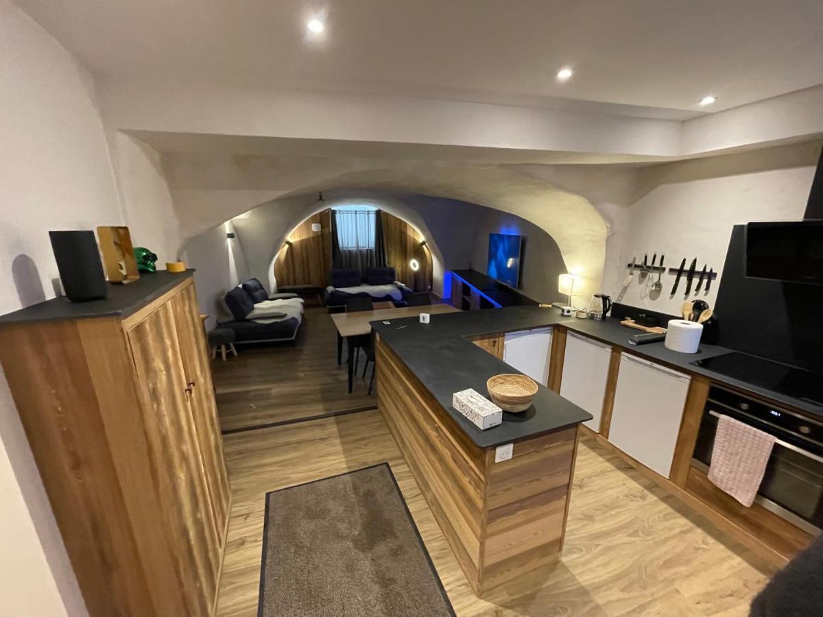 Maison Stabatio Appartement Pierre Le Monêtier-les-Bains Eksteriør billede