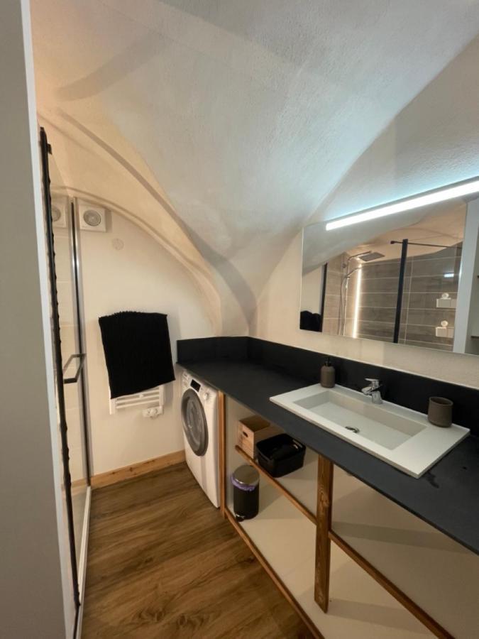 Maison Stabatio Appartement Pierre Le Monêtier-les-Bains Eksteriør billede